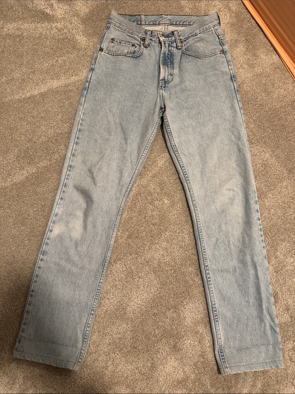 Women's Light Blue slim fit Straight Leg Jeans - High Rise Casual Fit